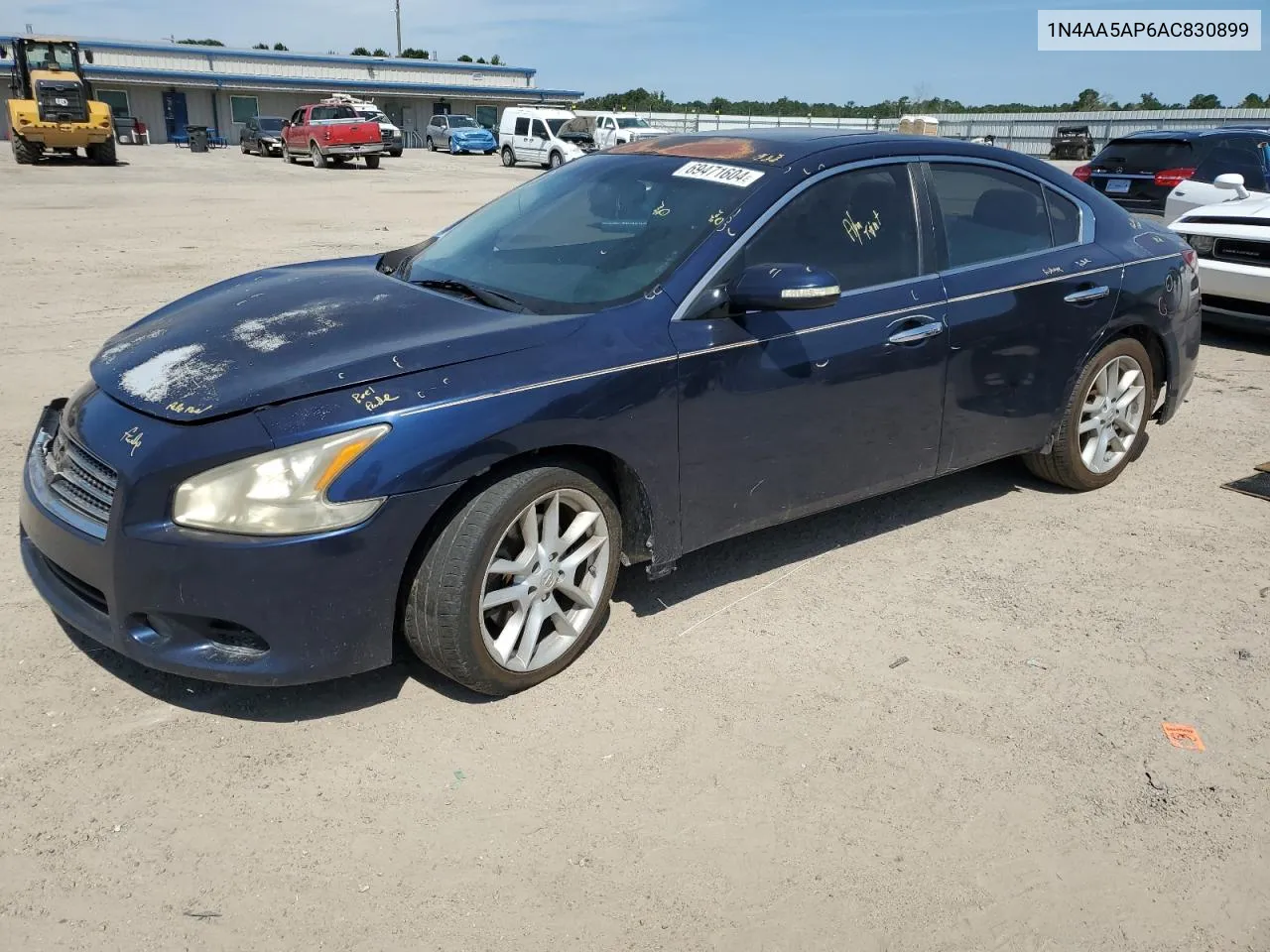 2010 Nissan Maxima S VIN: 1N4AA5AP6AC830899 Lot: 69471604