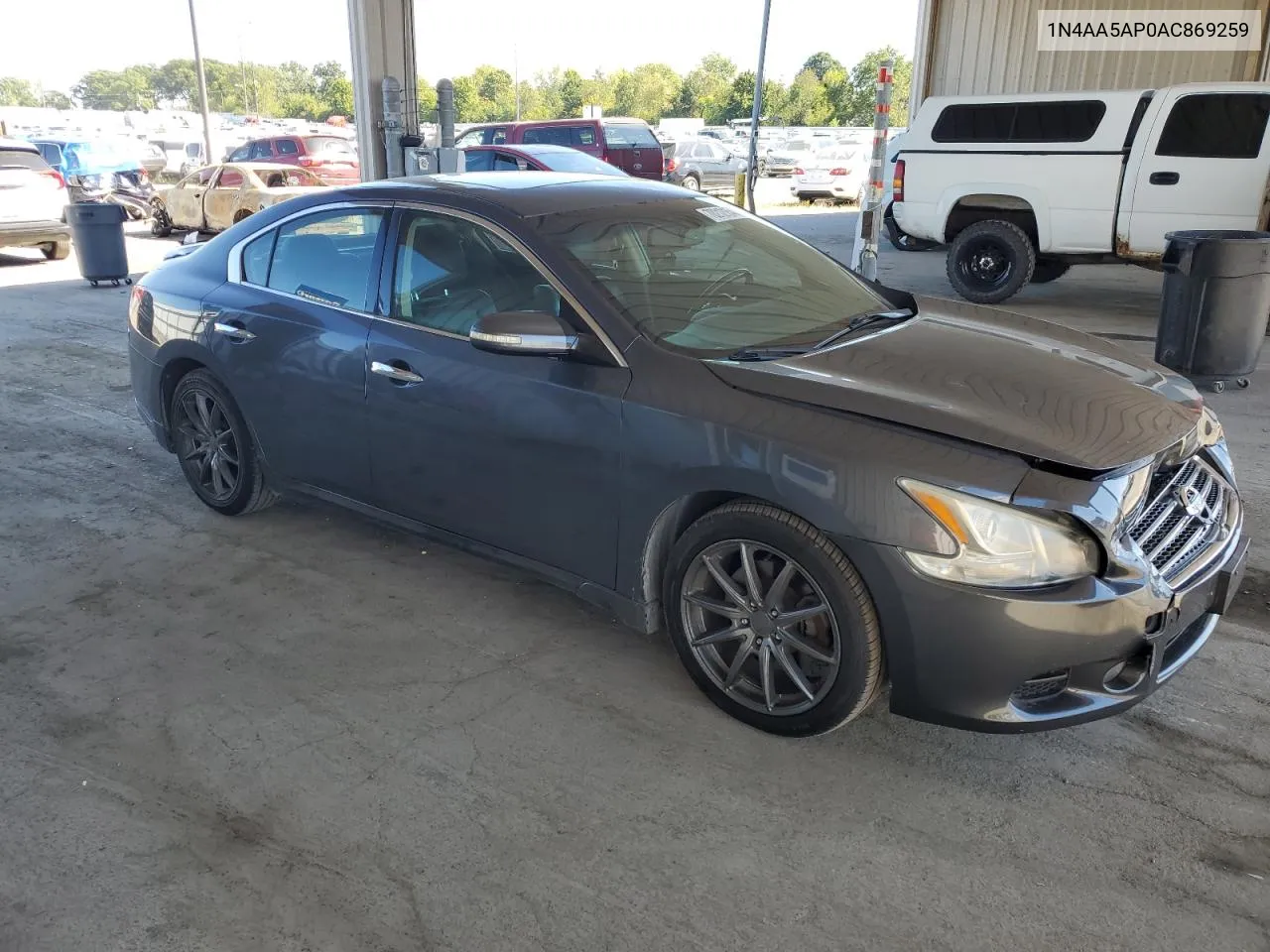 2010 Nissan Maxima S VIN: 1N4AA5AP0AC869259 Lot: 70212154