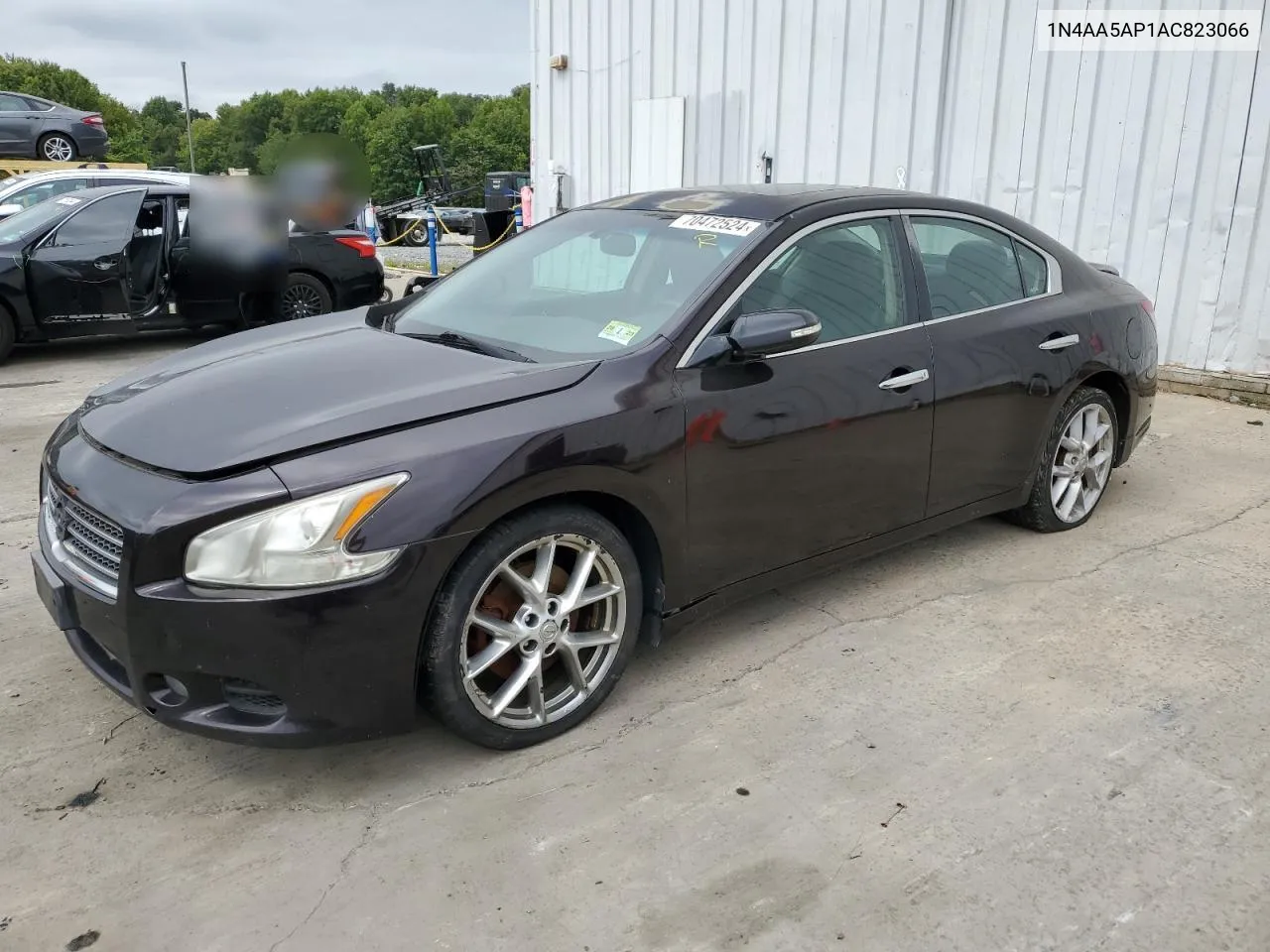 2010 Nissan Maxima S VIN: 1N4AA5AP1AC823066 Lot: 70472524