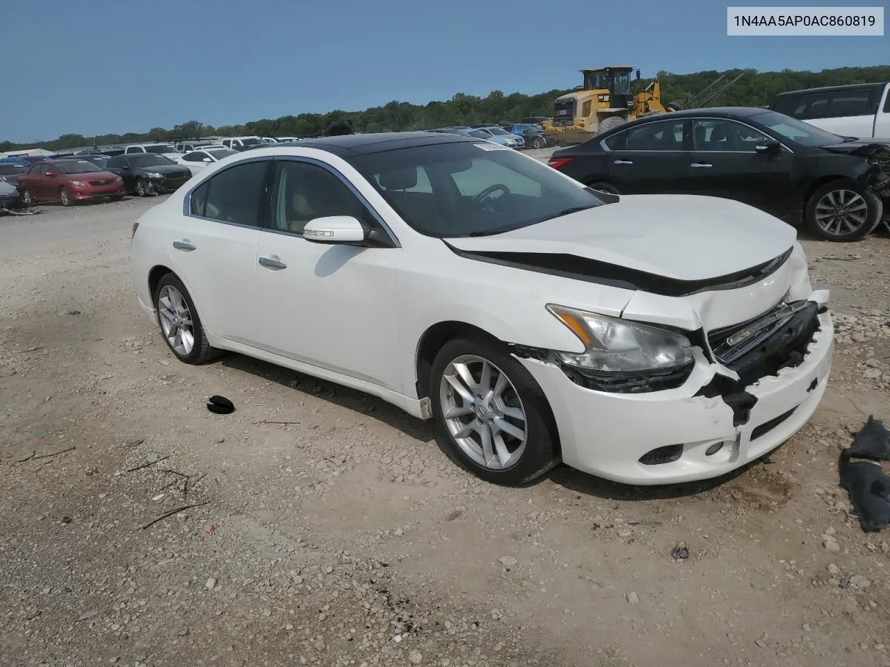 2010 Nissan Maxima S VIN: 1N4AA5AP0AC860819 Lot: 70760304