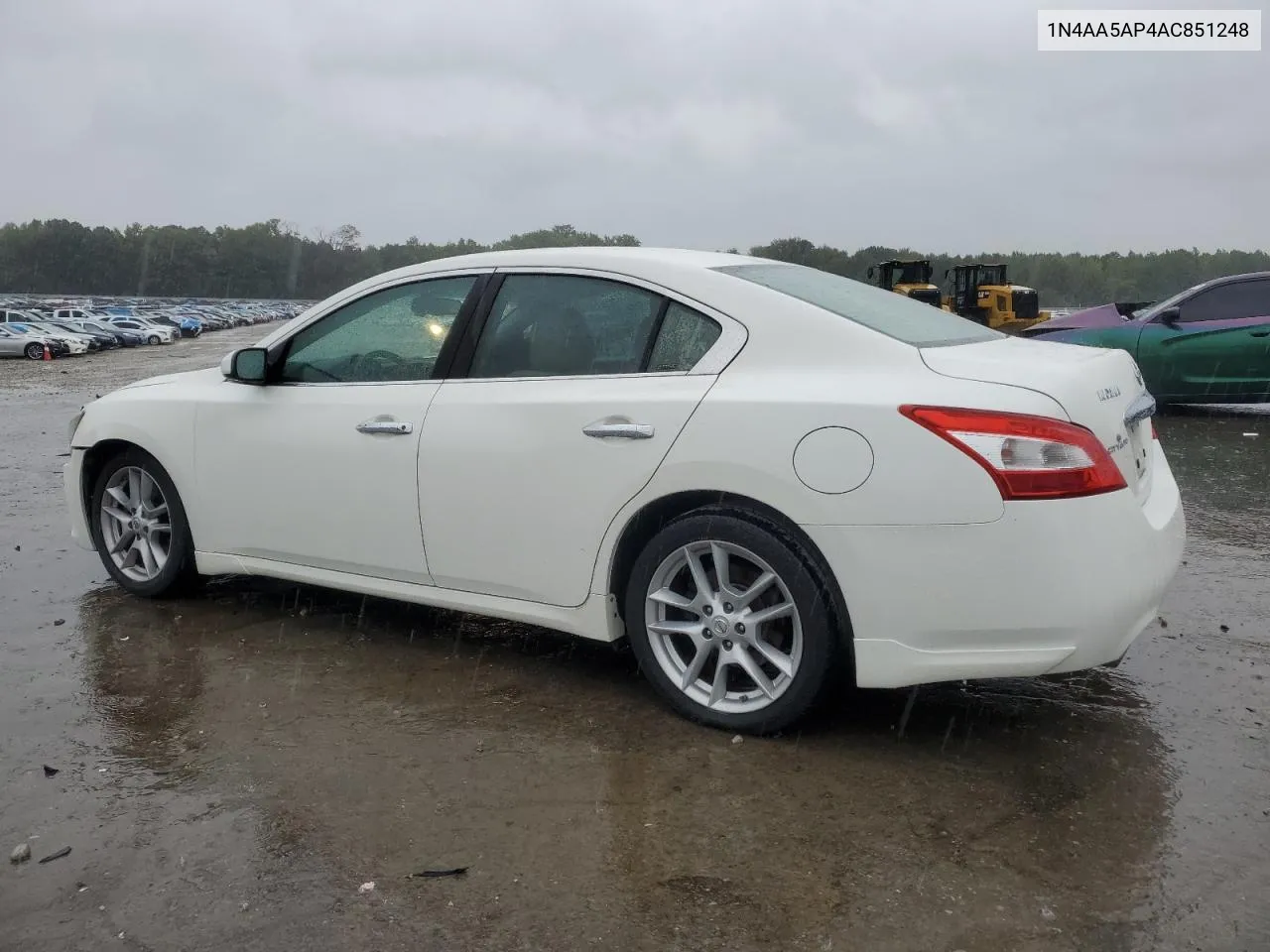 2010 Nissan Maxima S VIN: 1N4AA5AP4AC851248 Lot: 71174954