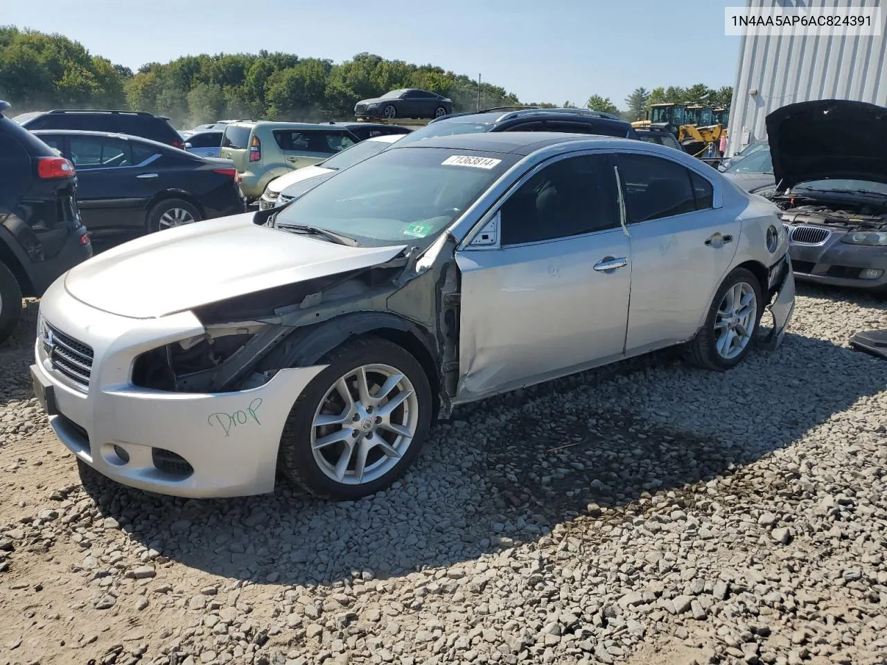 2010 Nissan Maxima S VIN: 1N4AA5AP6AC824391 Lot: 71363814