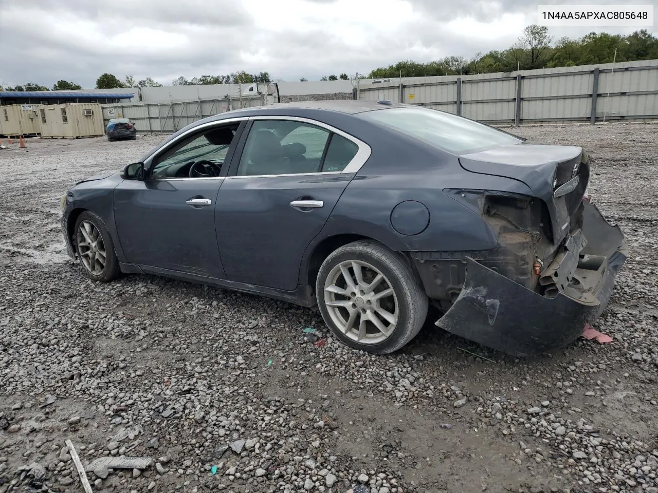 2010 Nissan Maxima S VIN: 1N4AA5APXAC805648 Lot: 71382654