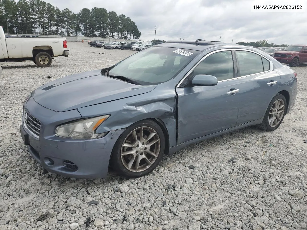 2010 Nissan Maxima S VIN: 1N4AA5AP9AC826152 Lot: 71531764