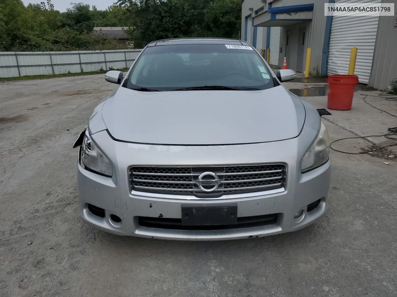 2010 Nissan Maxima S VIN: 1N4AA5AP6AC851798 Lot: 71808714