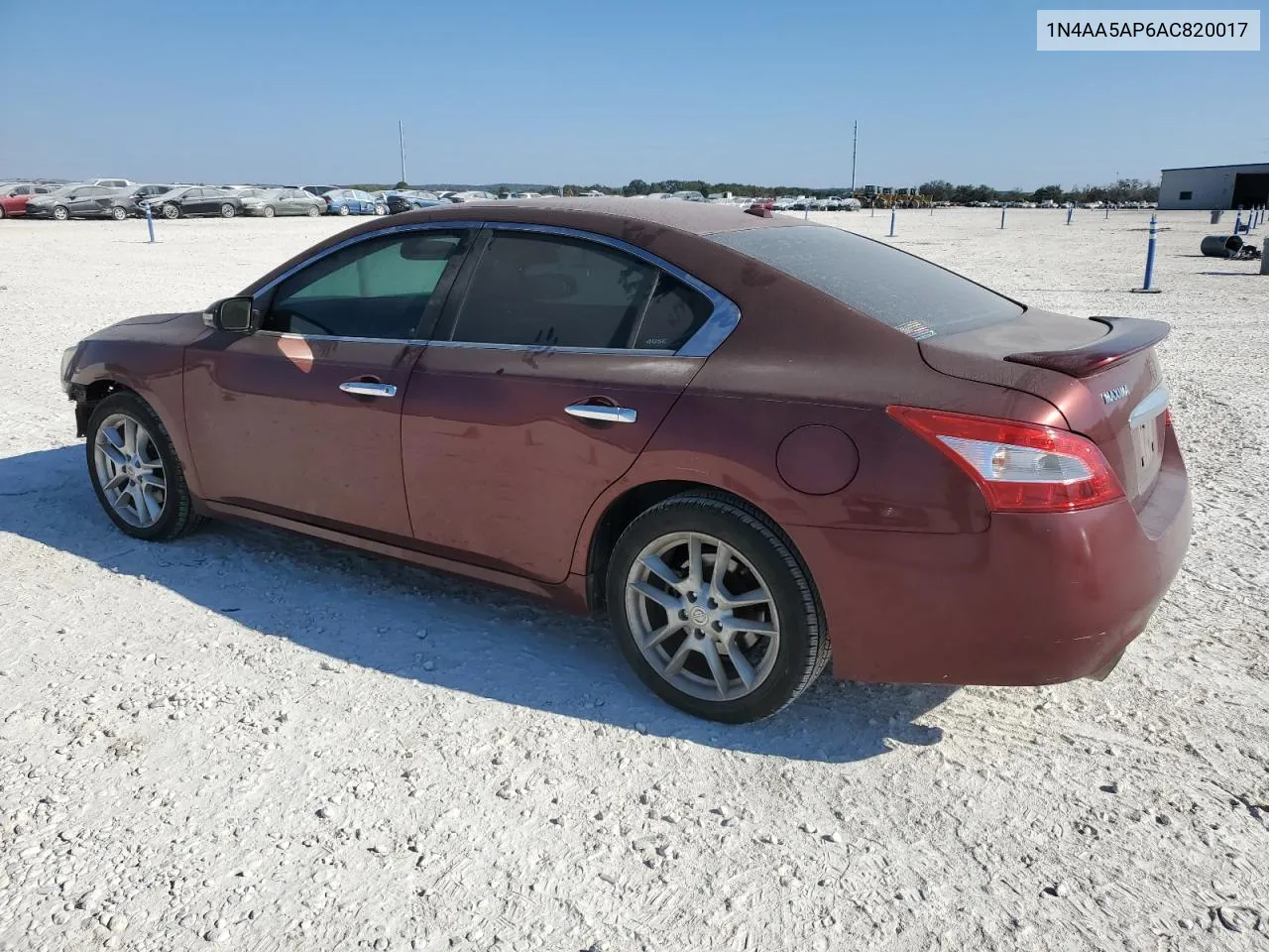 2010 Nissan Maxima S VIN: 1N4AA5AP6AC820017 Lot: 72041134