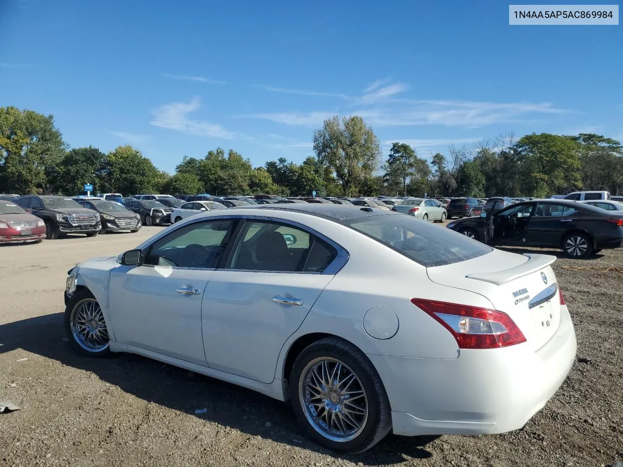 2010 Nissan Maxima S VIN: 1N4AA5AP5AC869984 Lot: 73469394