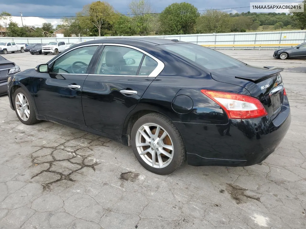 2010 Nissan Maxima S VIN: 1N4AA5APXAC862416 Lot: 73843064