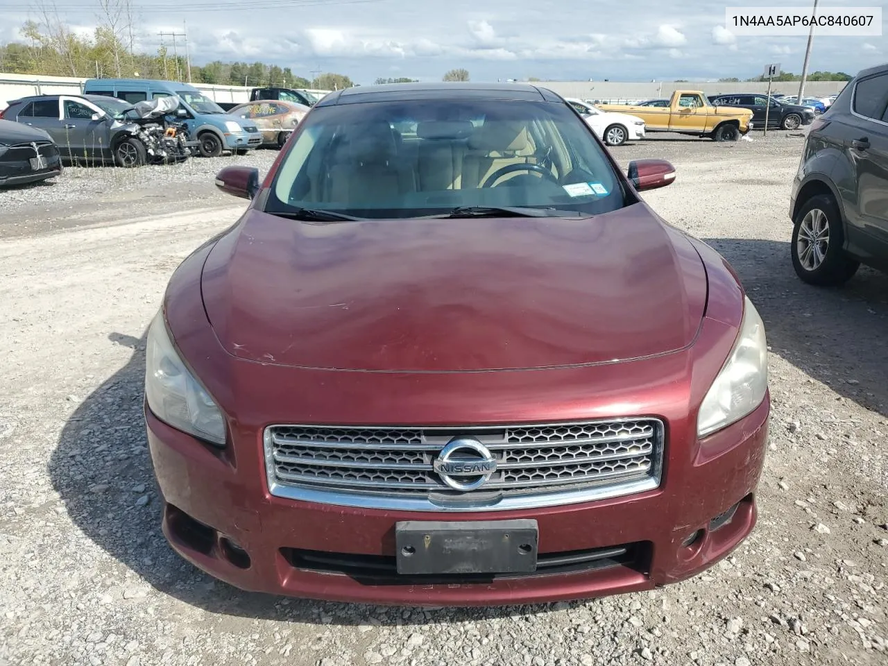 2010 Nissan Maxima S VIN: 1N4AA5AP6AC840607 Lot: 74182404