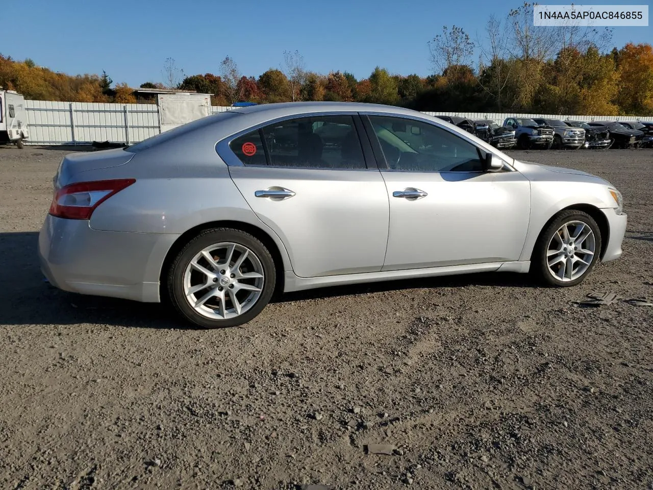 2010 Nissan Maxima S VIN: 1N4AA5AP0AC846855 Lot: 74496364