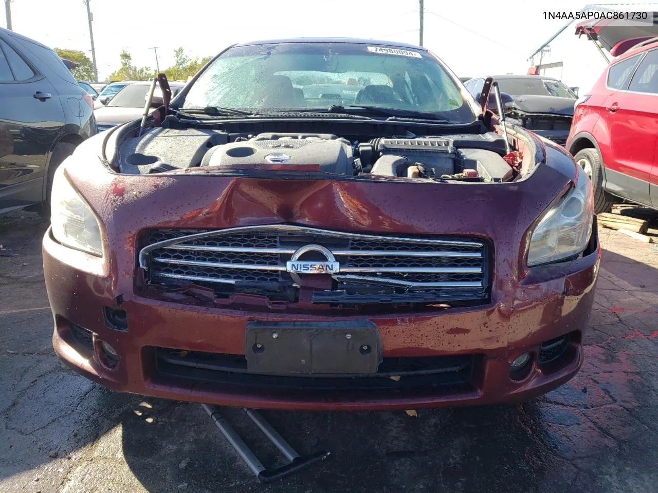 1N4AA5AP0AC861730 2010 Nissan Maxima S