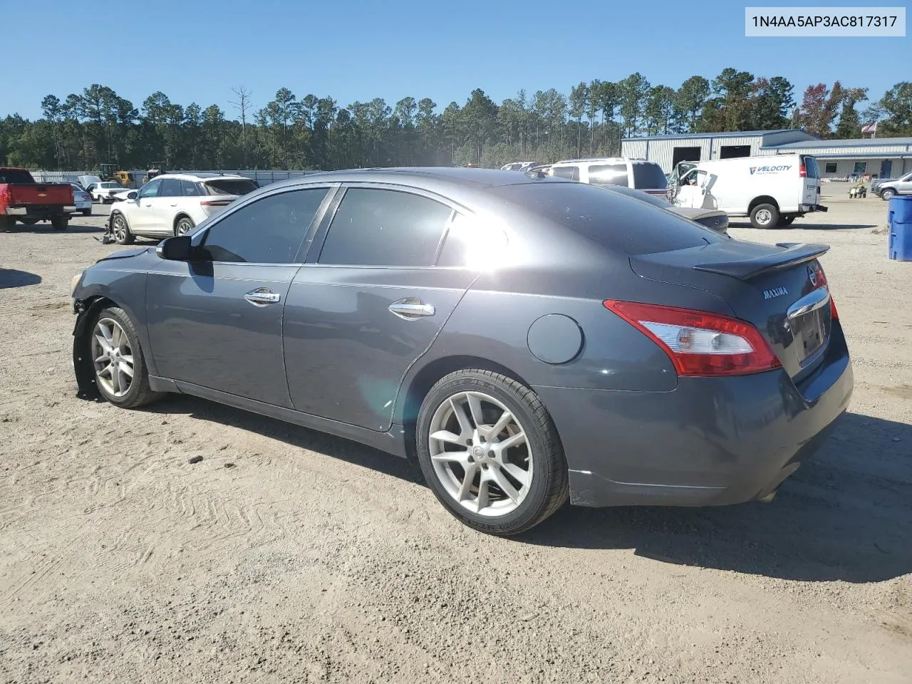 2010 Nissan Maxima S VIN: 1N4AA5AP3AC817317 Lot: 75542124