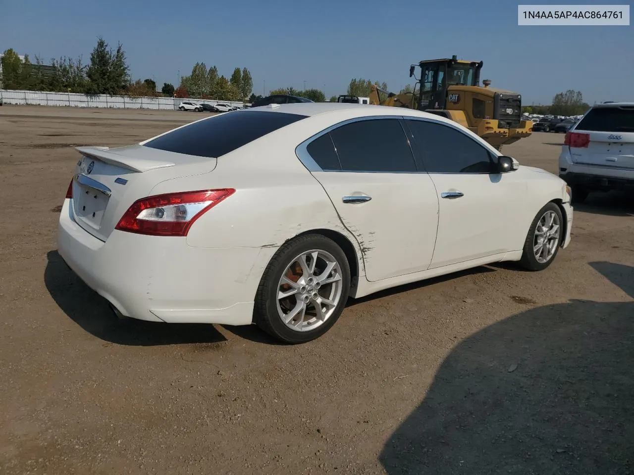 2010 Nissan Maxima S VIN: 1N4AA5AP4AC864761 Lot: 75832034