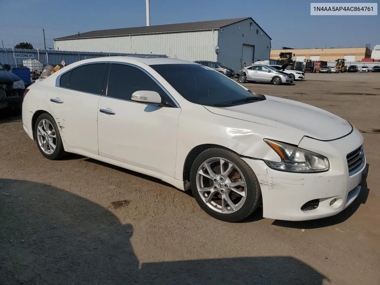 2010 Nissan Maxima S VIN: 1N4AA5AP4AC864761 Lot: 75832034