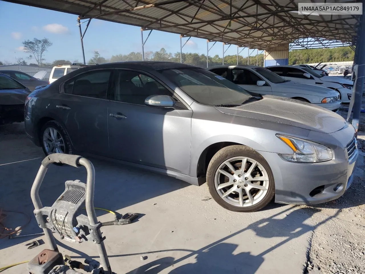 2010 Nissan Maxima S VIN: 1N4AA5AP1AC849179 Lot: 75924804