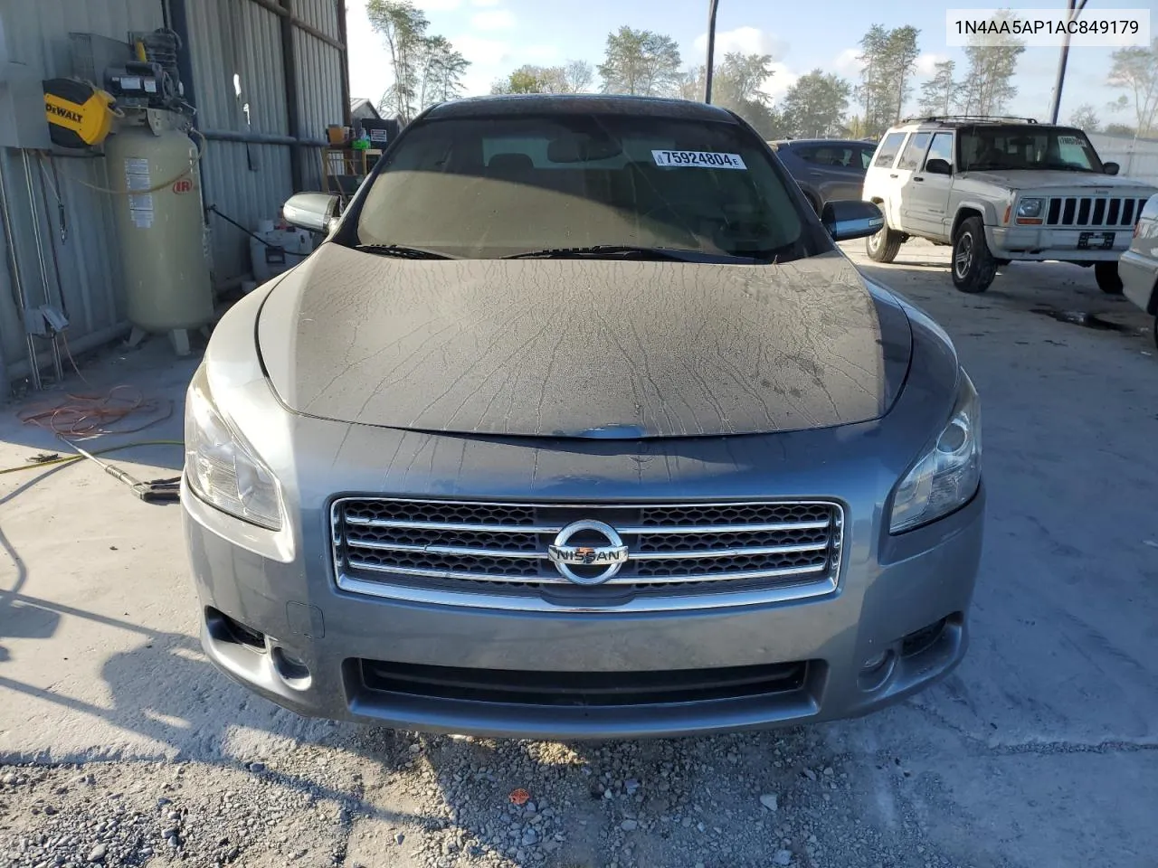 2010 Nissan Maxima S VIN: 1N4AA5AP1AC849179 Lot: 75924804