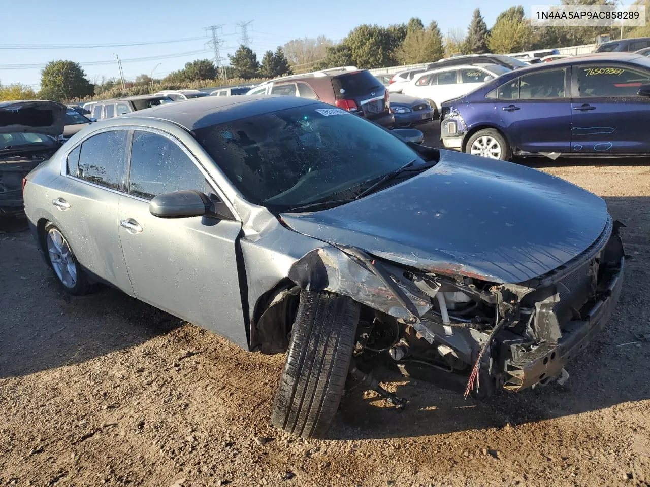 2010 Nissan Maxima S VIN: 1N4AA5AP9AC858289 Lot: 76171924