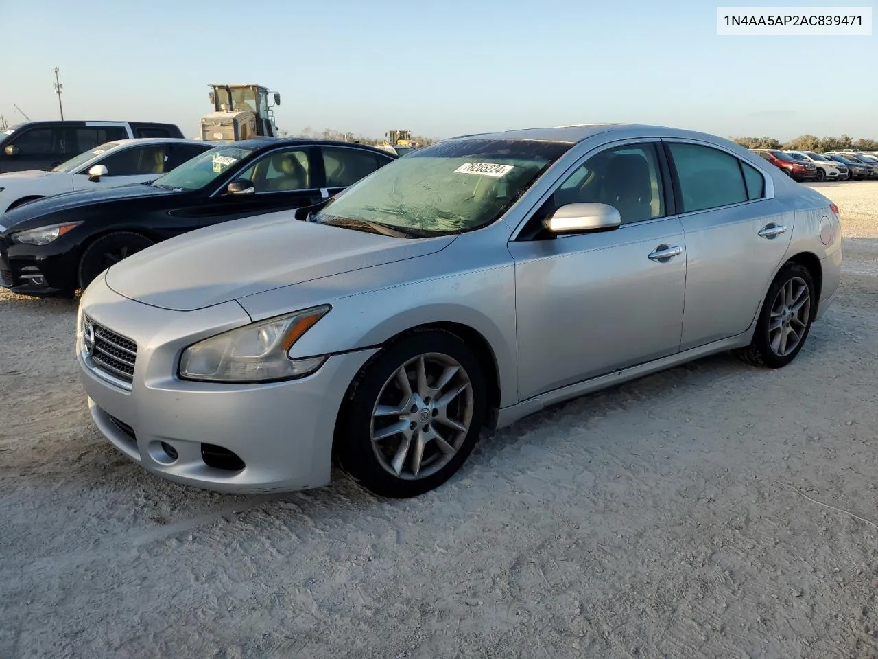 2010 Nissan Maxima S VIN: 1N4AA5AP2AC839471 Lot: 76265224