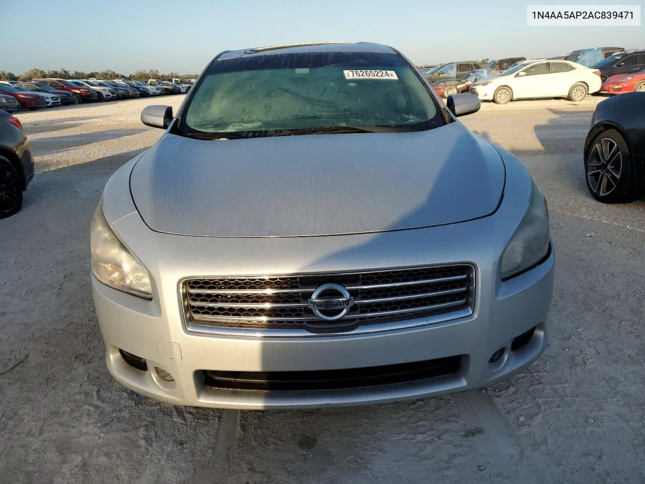 2010 Nissan Maxima S VIN: 1N4AA5AP2AC839471 Lot: 76265224