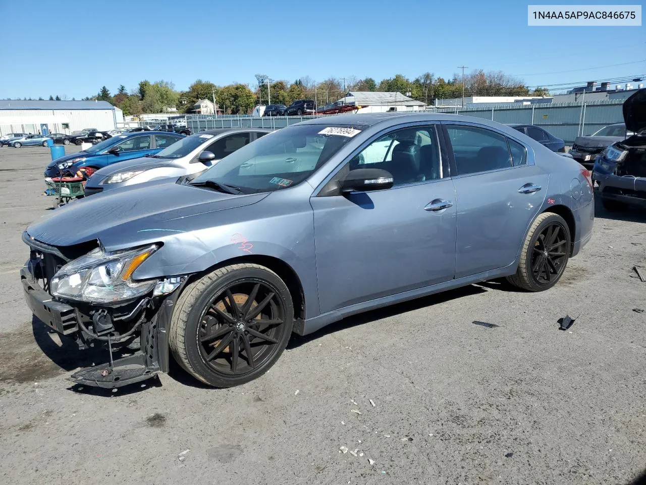 2010 Nissan Maxima S VIN: 1N4AA5AP9AC846675 Lot: 76276994