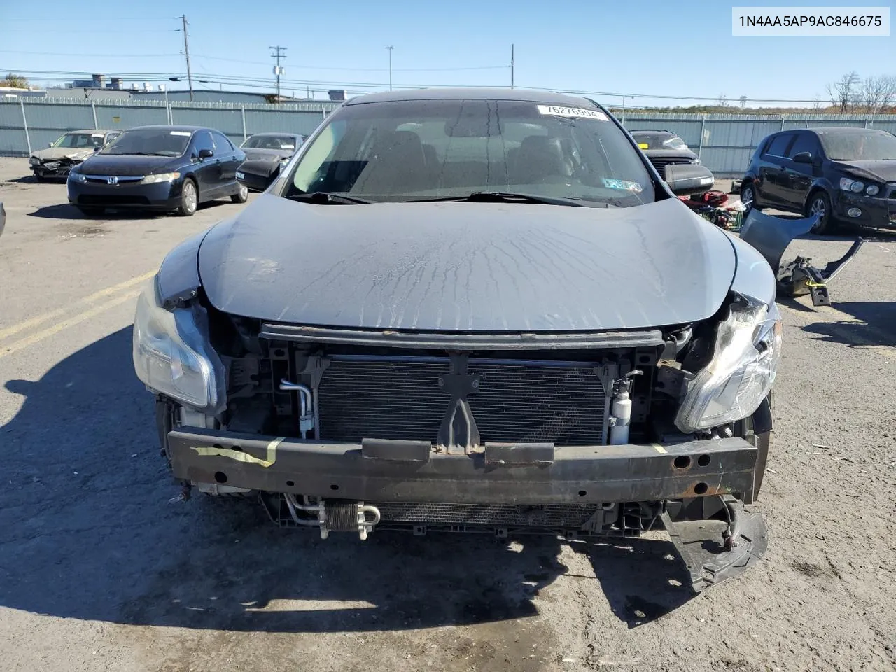 2010 Nissan Maxima S VIN: 1N4AA5AP9AC846675 Lot: 76276994