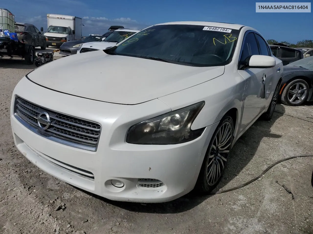 2010 Nissan Maxima S VIN: 1N4AA5AP4AC816404 Lot: 76482194