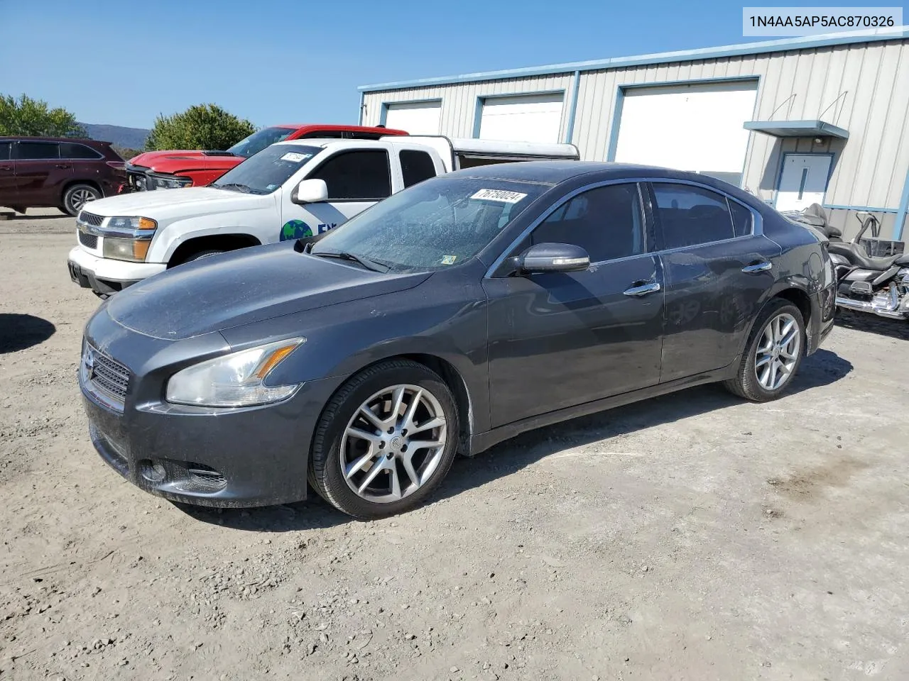 2010 Nissan Maxima S VIN: 1N4AA5AP5AC870326 Lot: 76750024