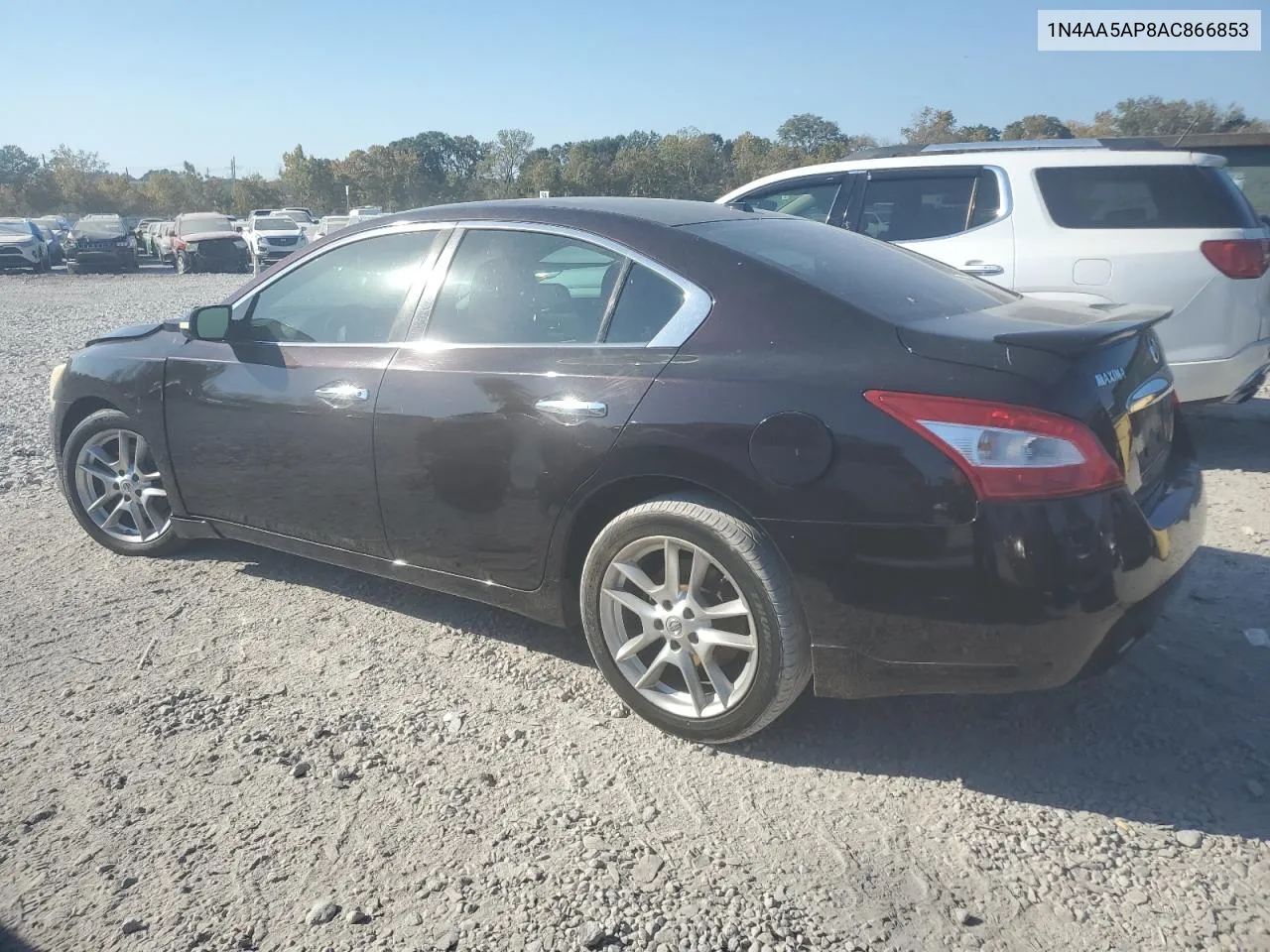 2010 Nissan Maxima S VIN: 1N4AA5AP8AC866853 Lot: 77086154