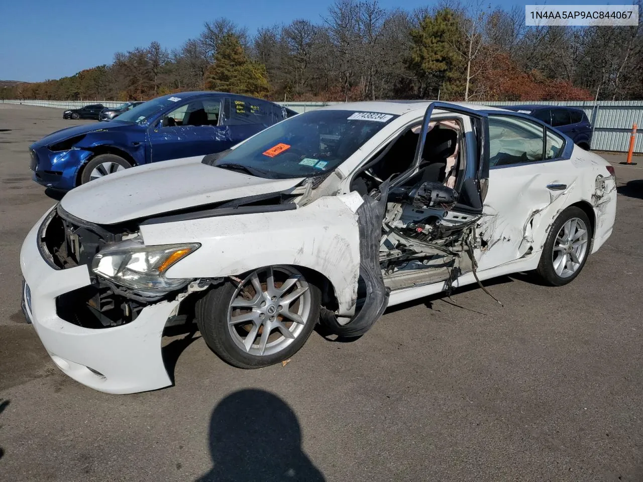 2010 Nissan Maxima S VIN: 1N4AA5AP9AC844067 Lot: 77438234