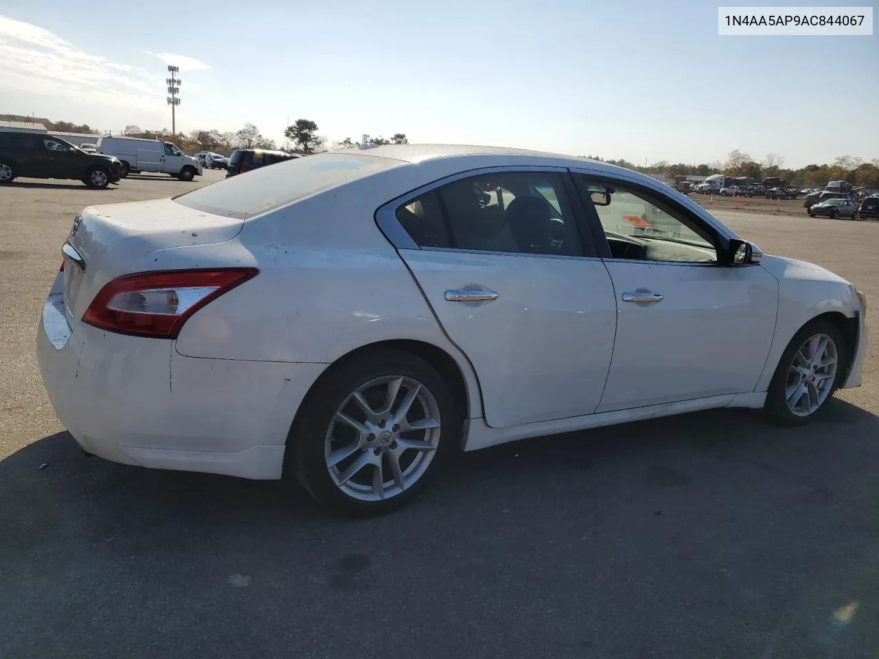 2010 Nissan Maxima S VIN: 1N4AA5AP9AC844067 Lot: 77438234