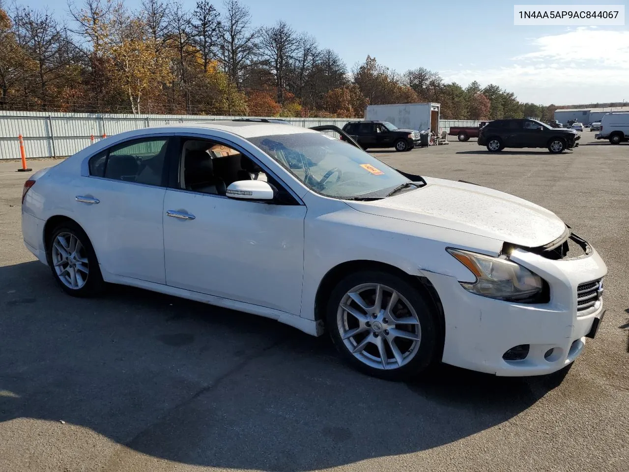 2010 Nissan Maxima S VIN: 1N4AA5AP9AC844067 Lot: 77438234