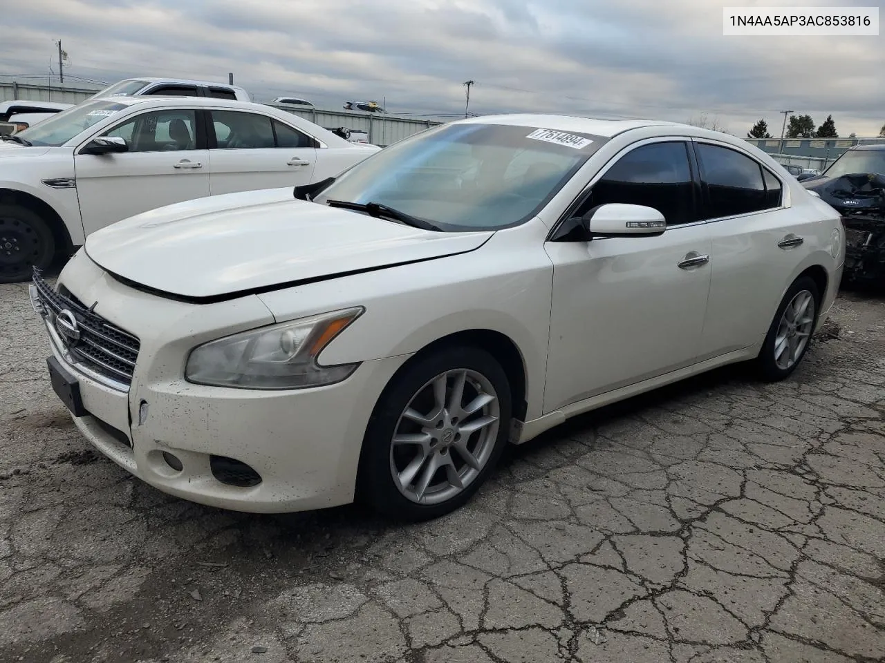 2010 Nissan Maxima S VIN: 1N4AA5AP3AC853816 Lot: 77614894