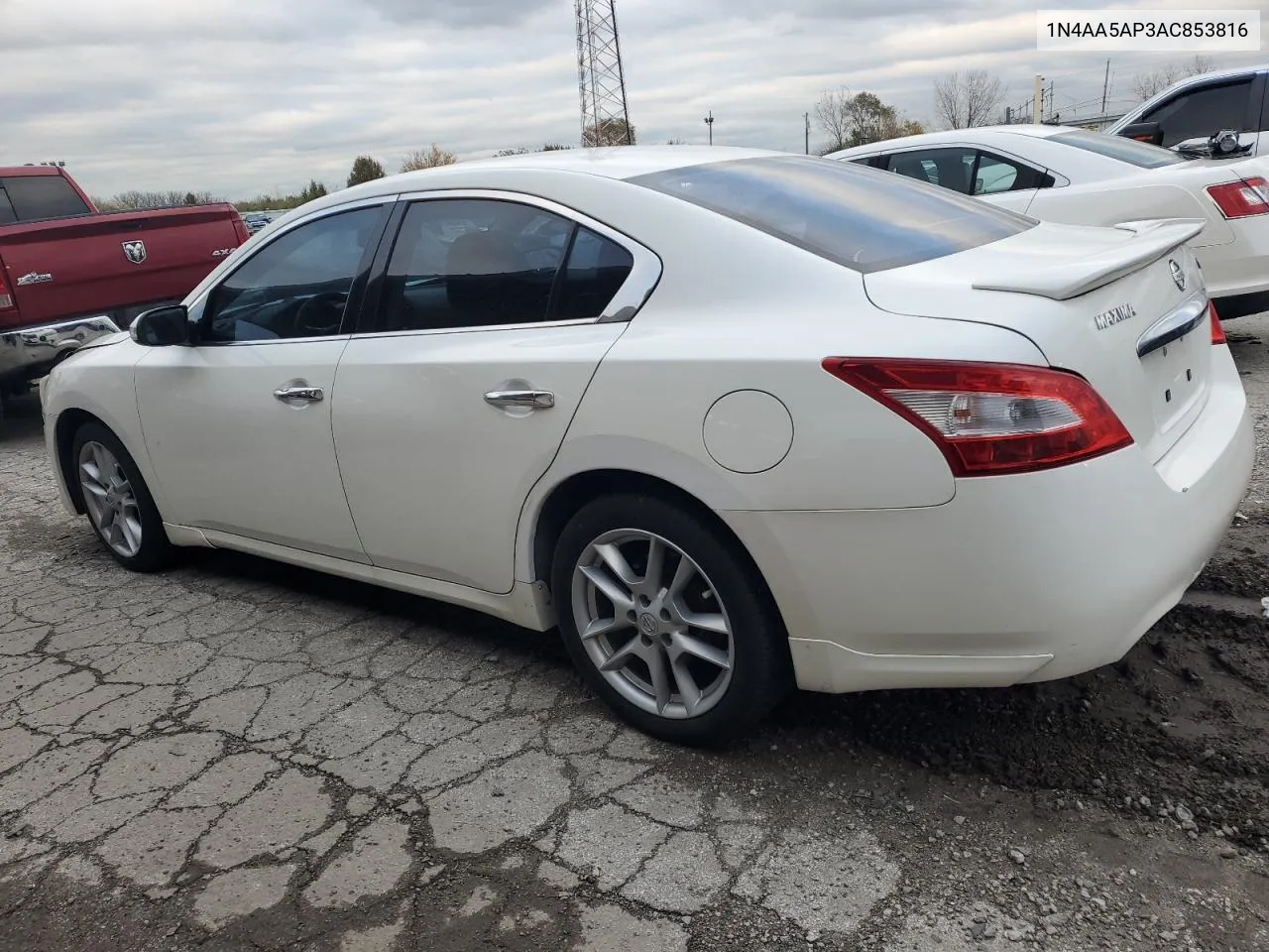 2010 Nissan Maxima S VIN: 1N4AA5AP3AC853816 Lot: 77614894