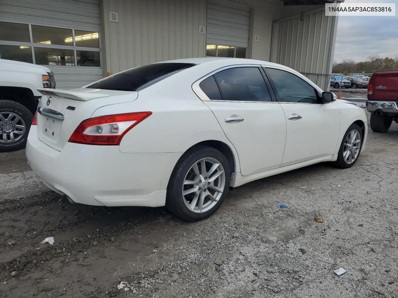 2010 Nissan Maxima S VIN: 1N4AA5AP3AC853816 Lot: 77614894