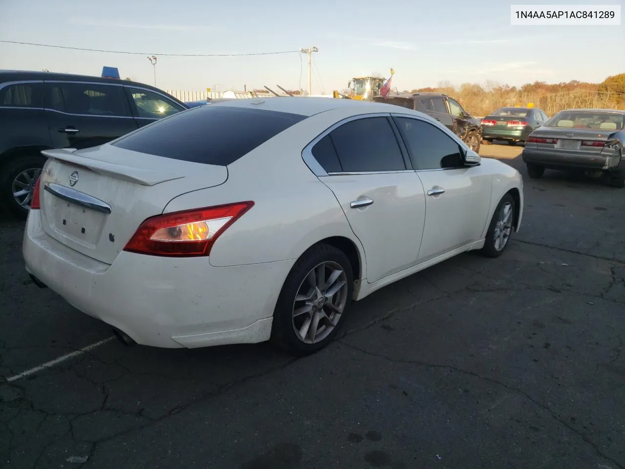 2010 Nissan Maxima S VIN: 1N4AA5AP1AC841289 Lot: 77680114