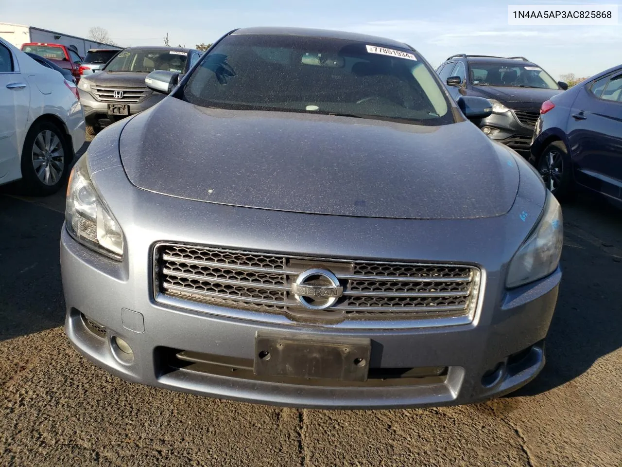 2010 Nissan Maxima S VIN: 1N4AA5AP3AC825868 Lot: 77851934