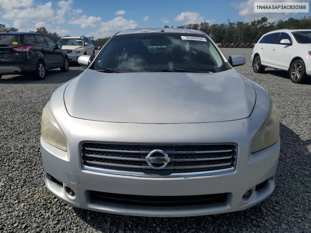 2010 Nissan Maxima S VIN: 1N4AA5AP3AC830388 Lot: 78306994