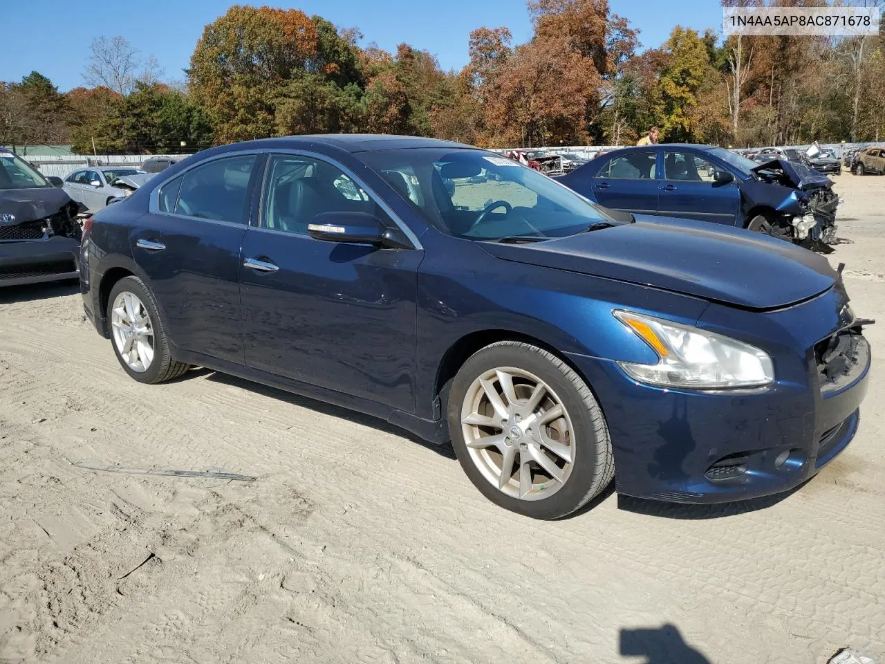 2010 Nissan Maxima S VIN: 1N4AA5AP8AC871678 Lot: 78373694