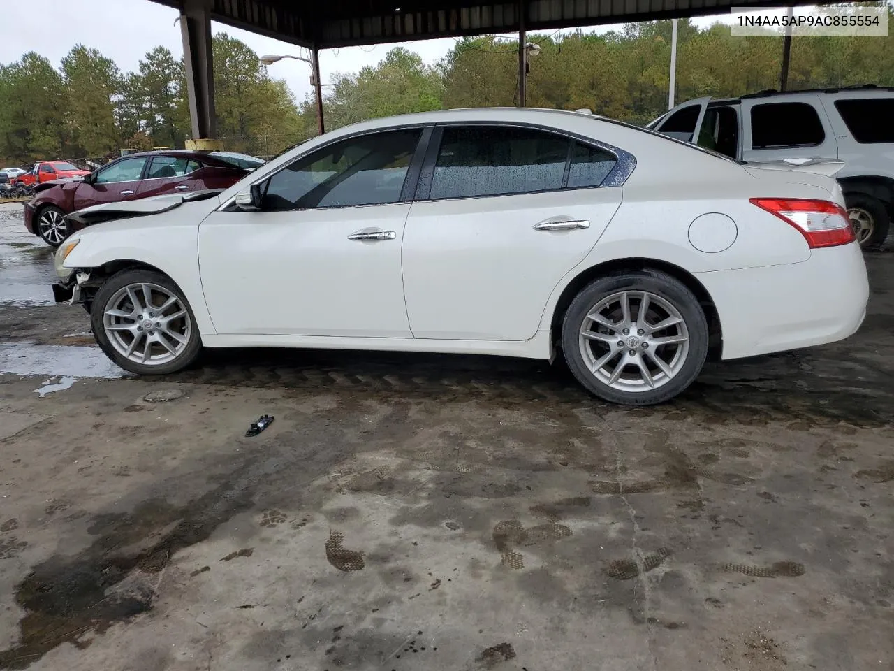 2010 Nissan Maxima S VIN: 1N4AA5AP9AC855554 Lot: 78563614