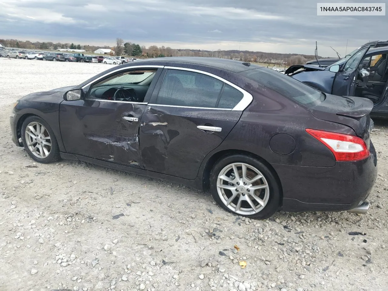 2010 Nissan Maxima S VIN: 1N4AA5AP0AC843745 Lot: 78663234