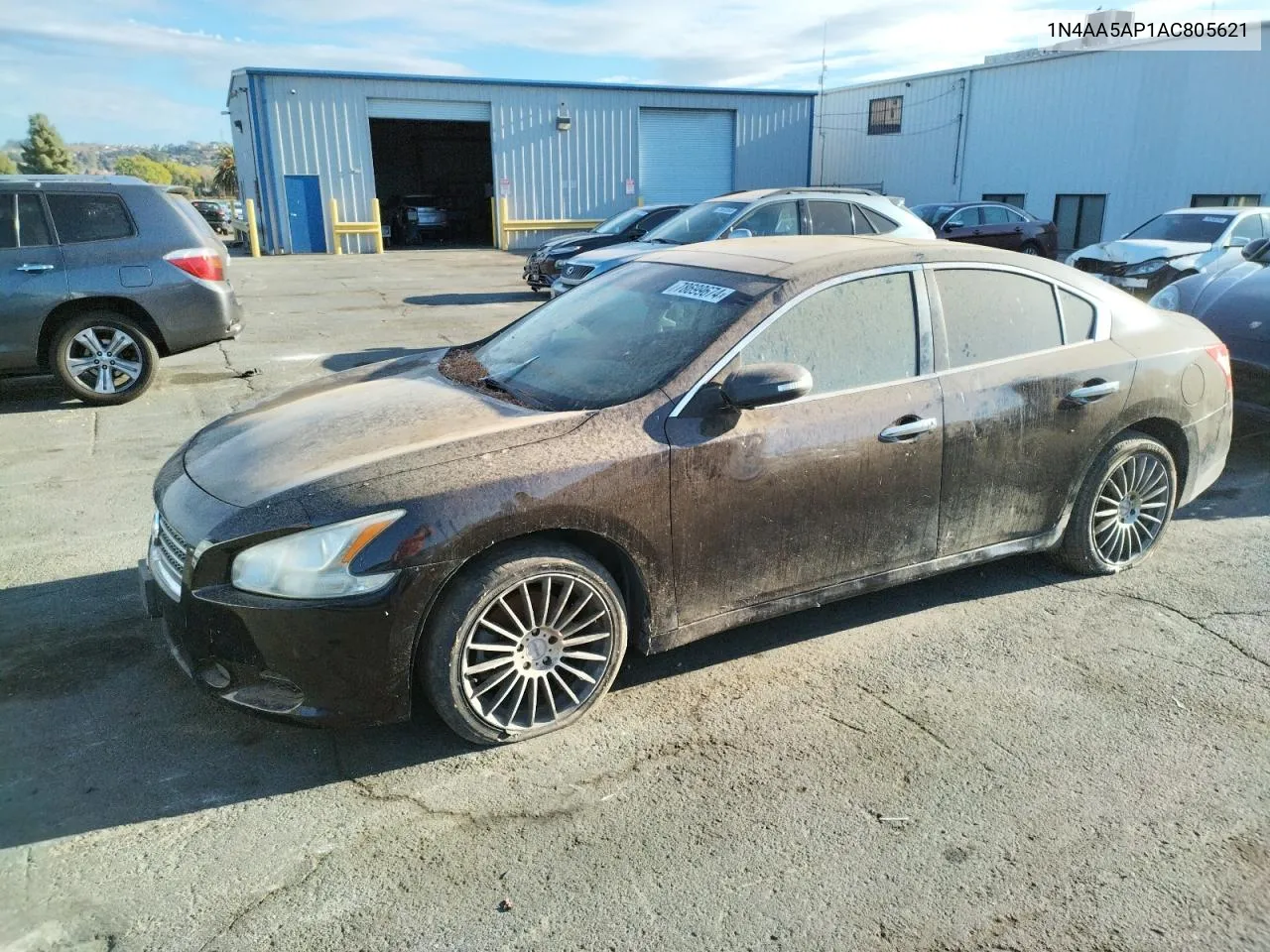 2010 Nissan Maxima S VIN: 1N4AA5AP1AC805621 Lot: 78699674