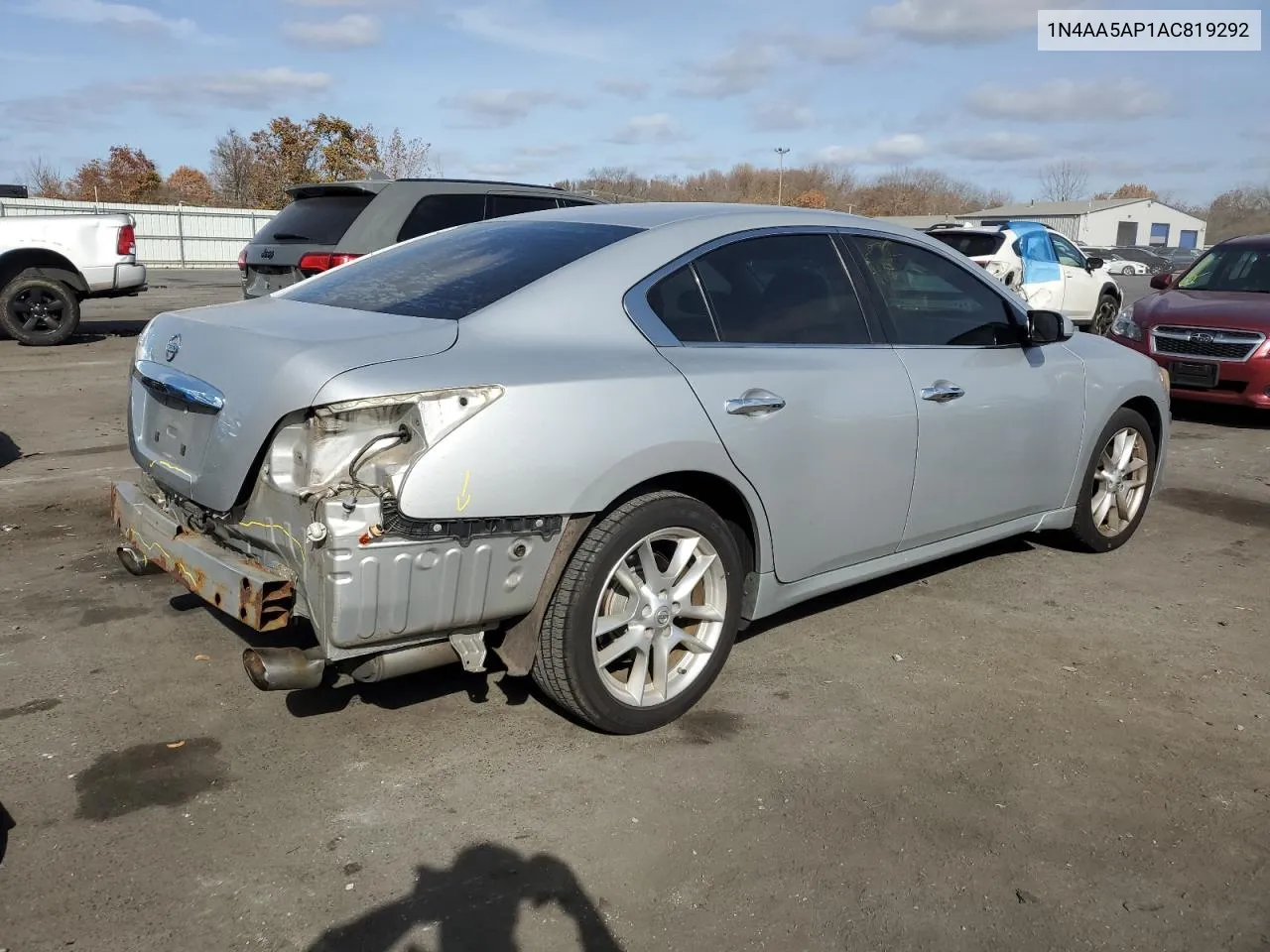 2010 Nissan Maxima S VIN: 1N4AA5AP1AC819292 Lot: 78864684