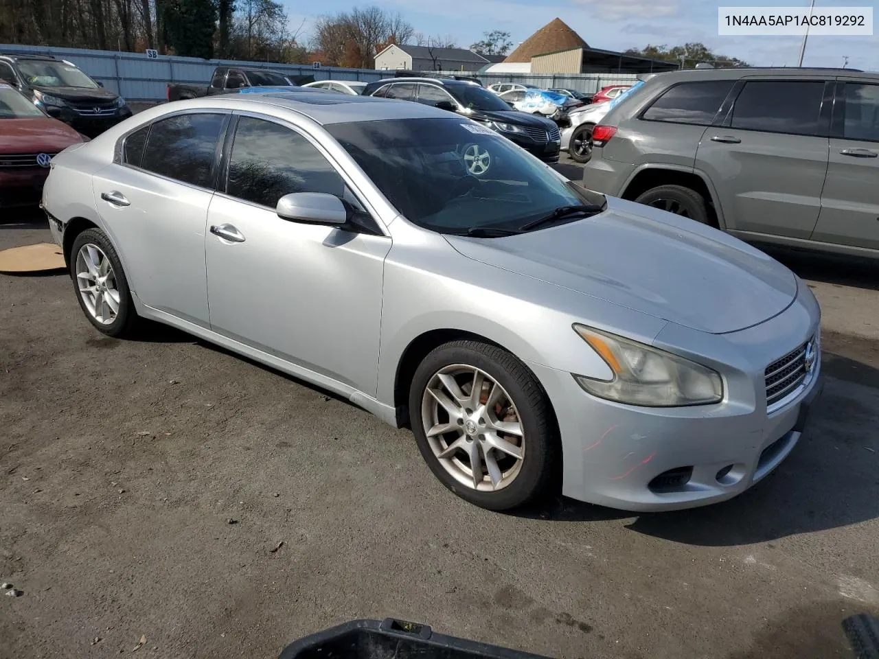 2010 Nissan Maxima S VIN: 1N4AA5AP1AC819292 Lot: 78864684