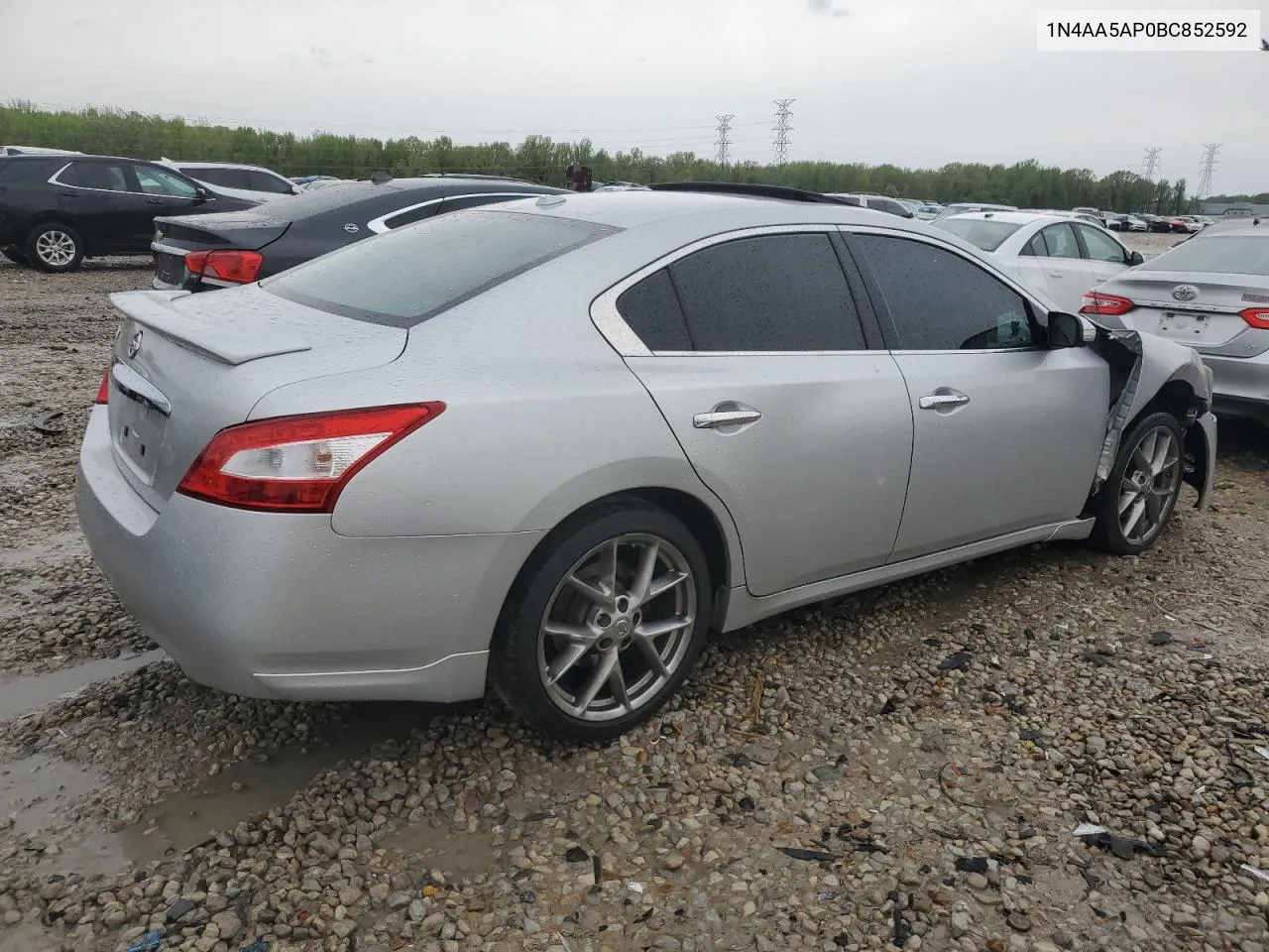 2011 Nissan Maxima S VIN: 1N4AA5AP0BC852592 Lot: 50342764