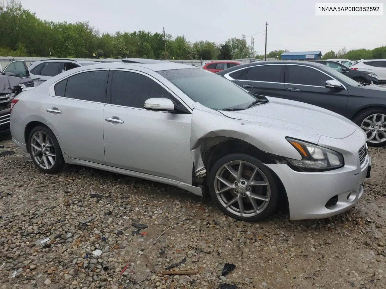 2011 Nissan Maxima S VIN: 1N4AA5AP0BC852592 Lot: 50342764