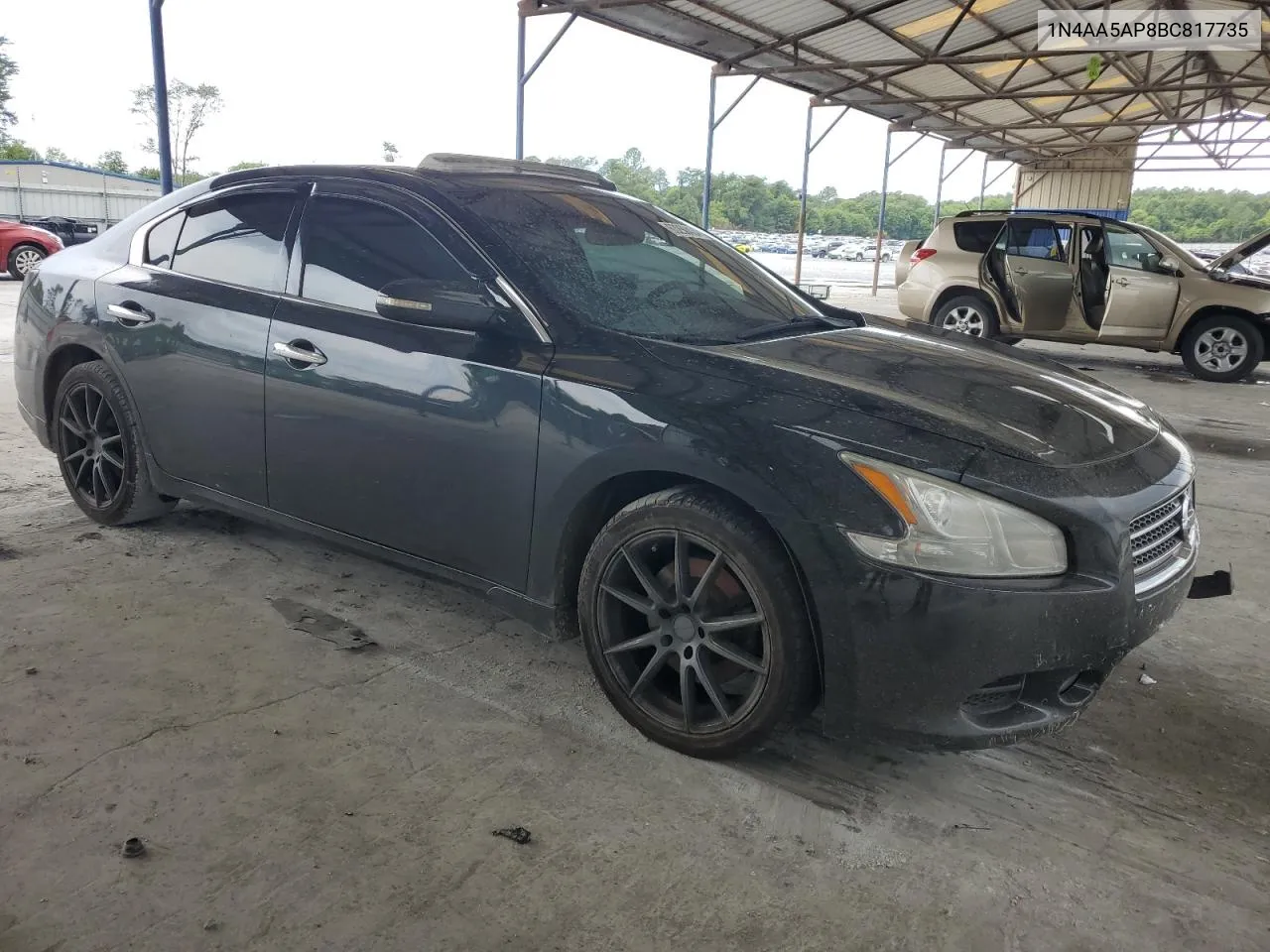 2011 Nissan Maxima S VIN: 1N4AA5AP8BC817735 Lot: 63250424