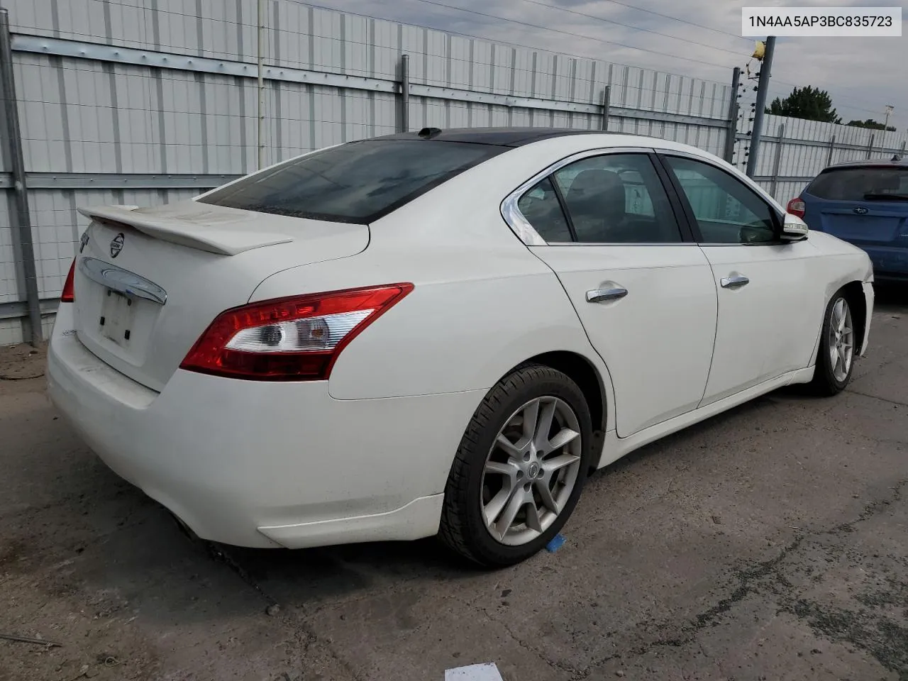 1N4AA5AP3BC835723 2011 Nissan Maxima S