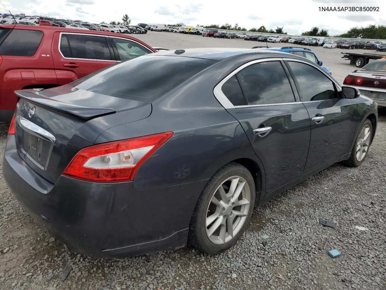 2011 Nissan Maxima S VIN: 1N4AA5AP3BC850092 Lot: 64655094