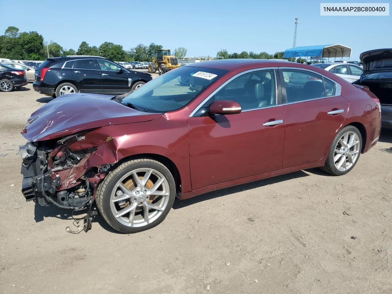 1N4AA5AP2BC800400 2011 Nissan Maxima S