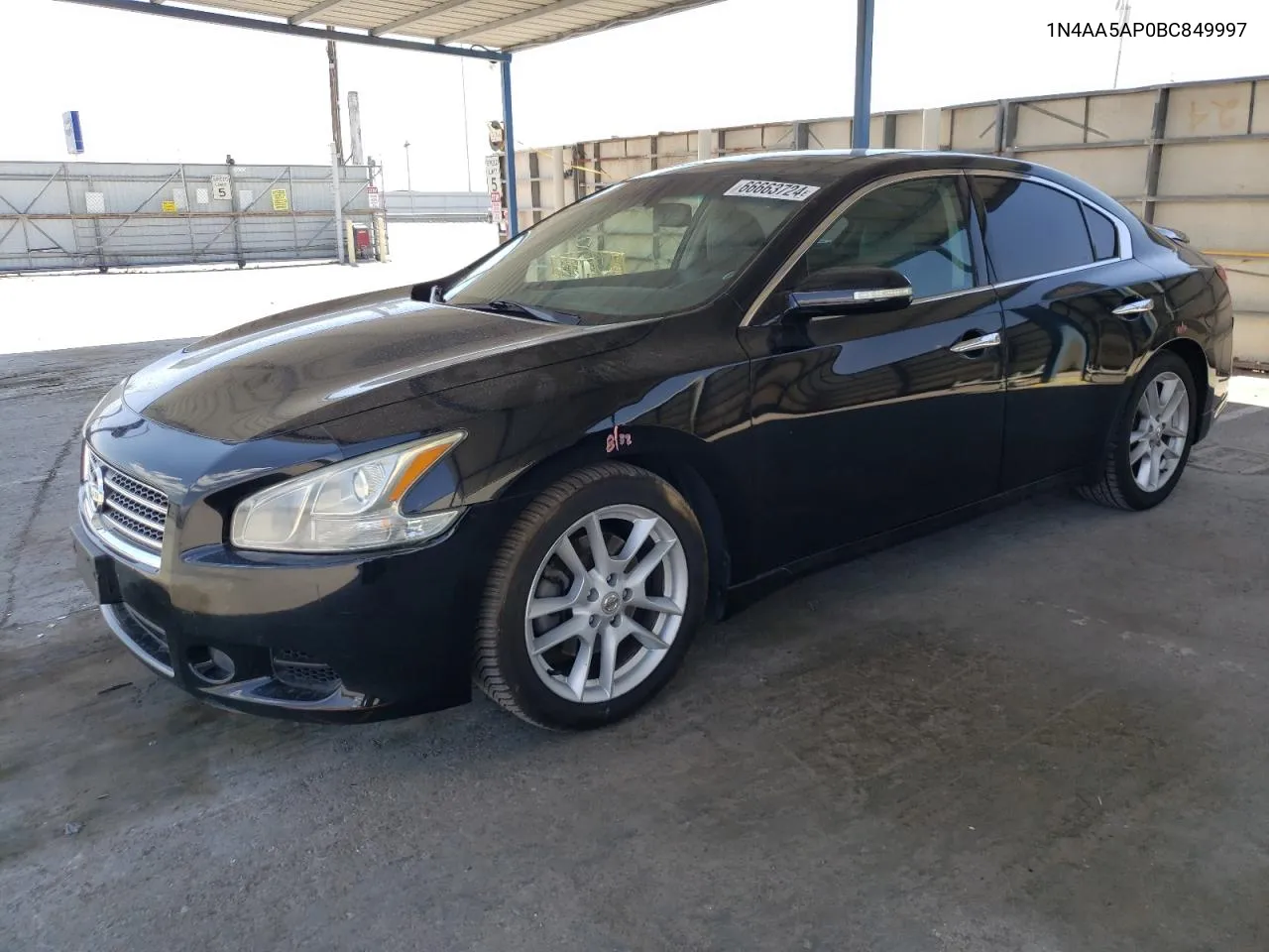 1N4AA5AP0BC849997 2011 Nissan Maxima S